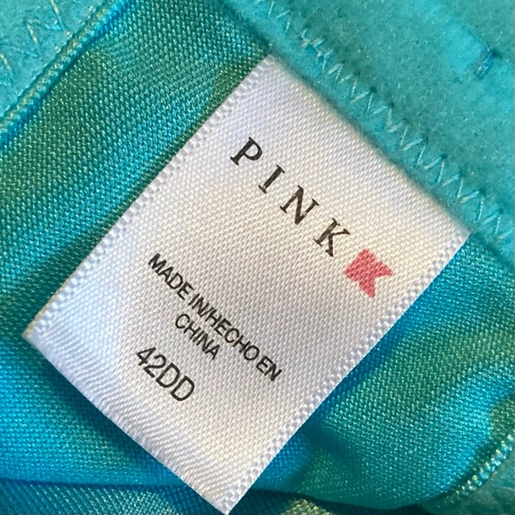 Pink K‎ by KMart Underwire Lace Bra in Blue Radiance | 42DD - Picture 4 of 7